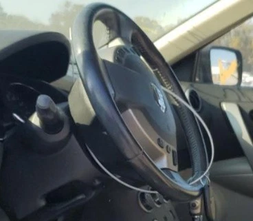 Airbag volante conductor Nissan Rogue LH 2010-2012 OEM Foto 2 de 4