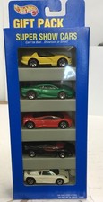 Hot Wheels Mattel 1995 5 Car Gift Pack Super Show Cars New In Sealed Box