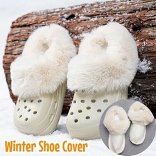 Replacement Crocs Fur Insoles Liners Furry Inserts For Mammoth Crocs Shoes Clogs