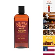 Powerful 8 Oz Leather Conditioner - Restore Furniture, Shoes, and Auto Interiors