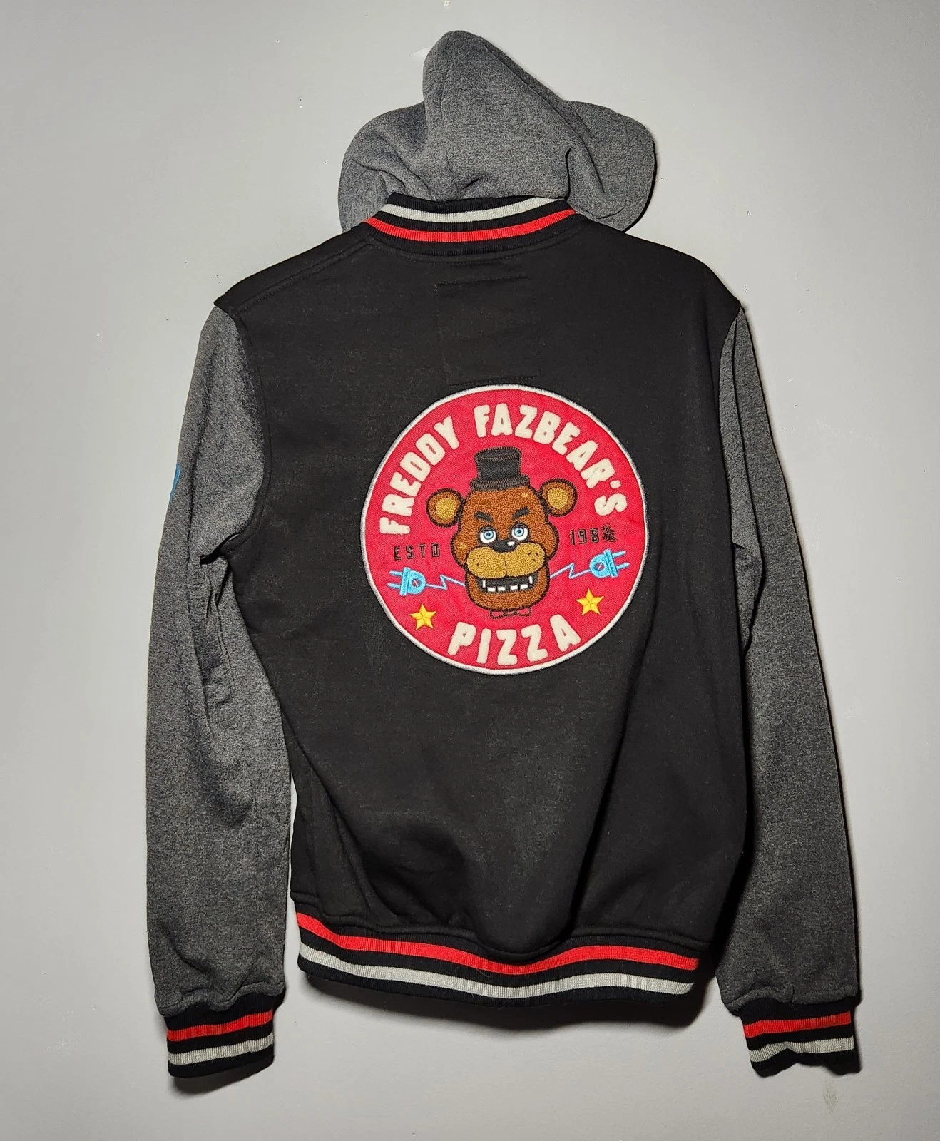 FNAF Theorywear Operator Varsity Jacket XS Five Nights At Freddys MatPat RARE image 10