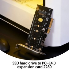 New M.2 NVME SSD To PCIe 3.0 X4 Adapter Card Desktop Expansion Conversion Card