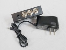 Monoprice 3G SDI 1x2 Splitter PID 10321 with Power Supply - Used Shape