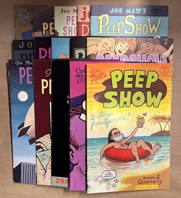 PEEP SHOW 1-15 Complete Set! JOE MATT DRAWN QUARTERLY 1992