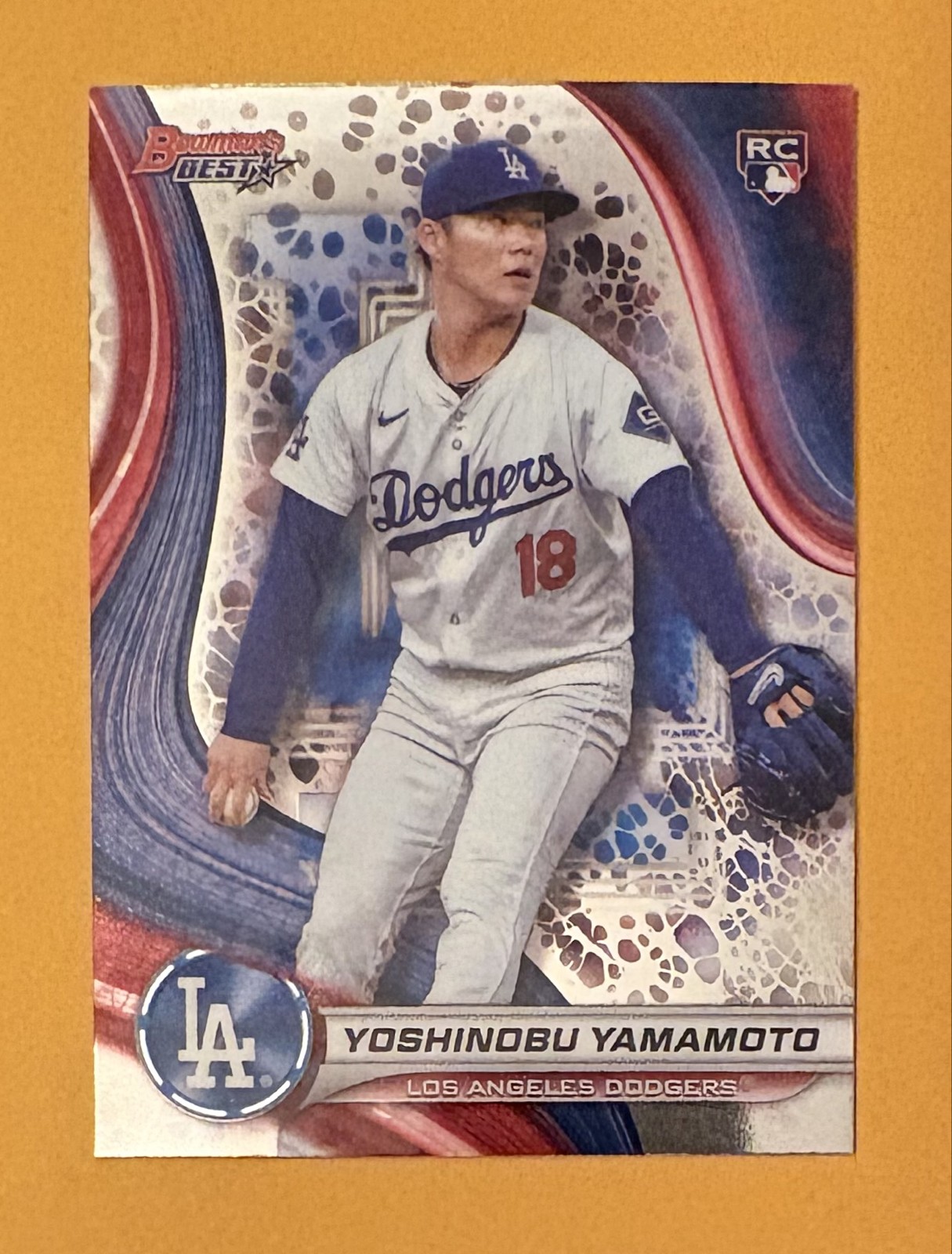 2024 Bowman's Best - Yoshinobu Yamamoto #34 (RC)