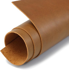 6"X12" Leather Sheets for Crafts Full Grain Leather Tooling Leather Square 2Mm T