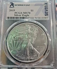 2019 PCGS MS70 American Silver Eagle 1 oz Coin #38