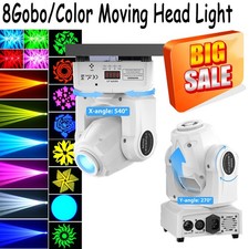 150W LED Moving Head Light Stage Light DMX WLED 8Gobo Party Club Light w/Remote