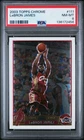 2003 Topps Chrome LeBron James #111 Rookie Card PSA 8 NM-MINT
