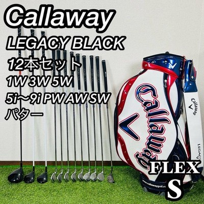 Callaway Legacy クラブセット 黒 Callaway Legacy Black X20 Men's Golf Set 12pcs Beginner Right Hand