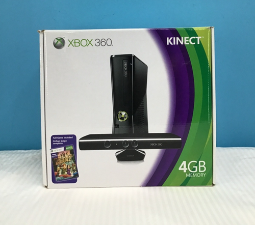 XBOX 360 Gaming Console With Kinect (In Original Box) | eBay