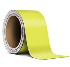 Yellow Matte Air-Release Adhesive Vinyl Pinstripe Tape Roll 2 Size: 2  x 20ft