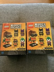 Lot (2) LEGO BrickHeadz Robin 41587  w box  100% SEALED NEW