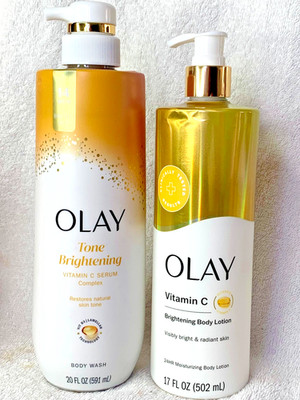 VITAMIN C ÖL TEINTGLANZ DUO DUSCHGEL UND KÖRPERMILCH