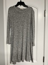 Forever 21 Sweater Dress Women SMALL 36 Bust STRETCH Polyester Fit Flare EUC