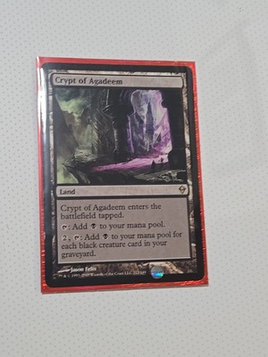 MTG Crypt of Agadeem - Zendikar - Near Mint