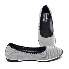 SKECHERS Women's Cleo Jogger Quick Wit Slip-On Ballet Flats Women's Size 8