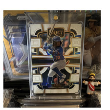 Panini Select Luisangel Acuna #82 White Prizm /99 Rookie New York Mets Baseball