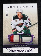 2021-22 Upper Deck Artifacts Purple Material Relics 8/25 Ryan Suter #80 jn6