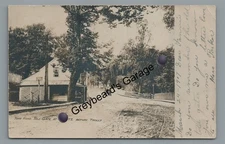 RPPC York Toll Gate OGONTZ PA Montgomery County Philadelphia Real Photo Postcard
