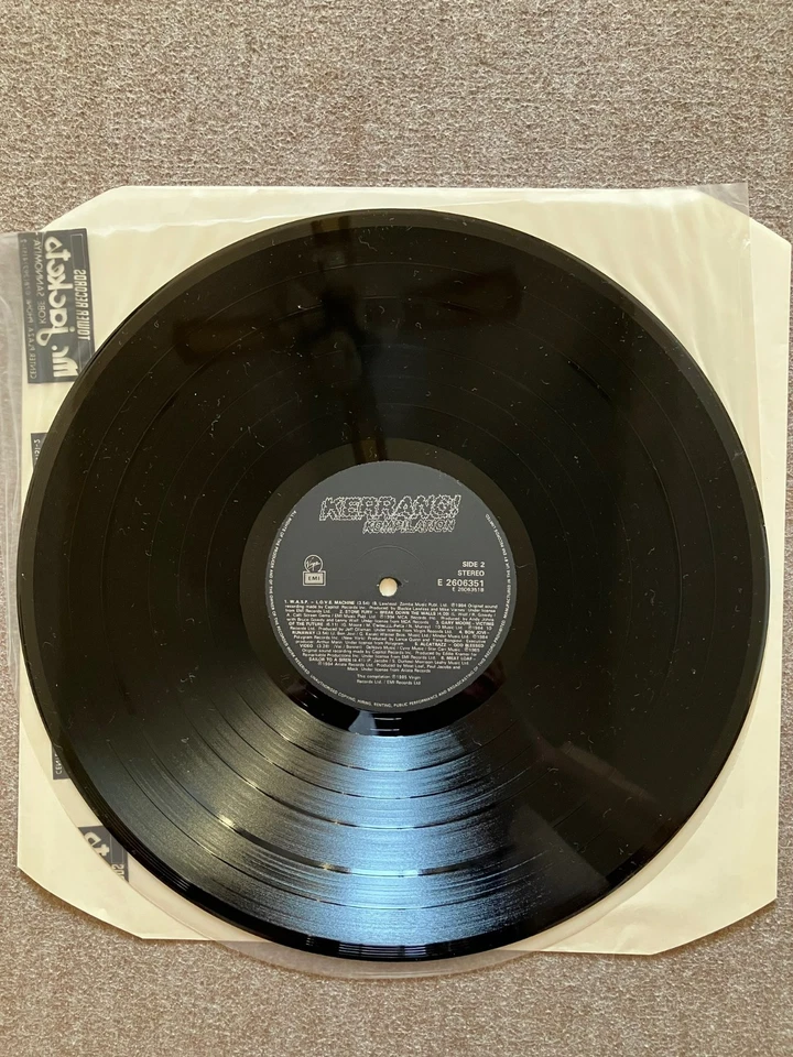 Kerrang! Kompilation 1985 Compilation 2LP Virgin EMI E26063 JAPAN M Vinyl Record - Image 4 of 4