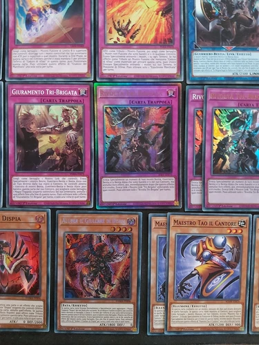 Lotto yugioh Caduto di Albaz Tri Brigata Marchiato in Rosso Lubellion Albion - Foto 14 di 24