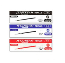 10pcs UNI Jetstream Single Color Ballpoint pen Refills SXN-150 - Choose Type -