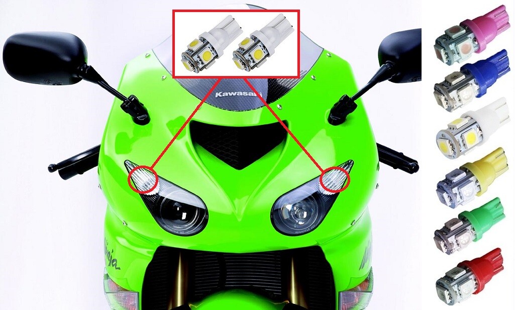 ZZ-R1100C/ZX-10/ZX-11用LEDテールユニット
