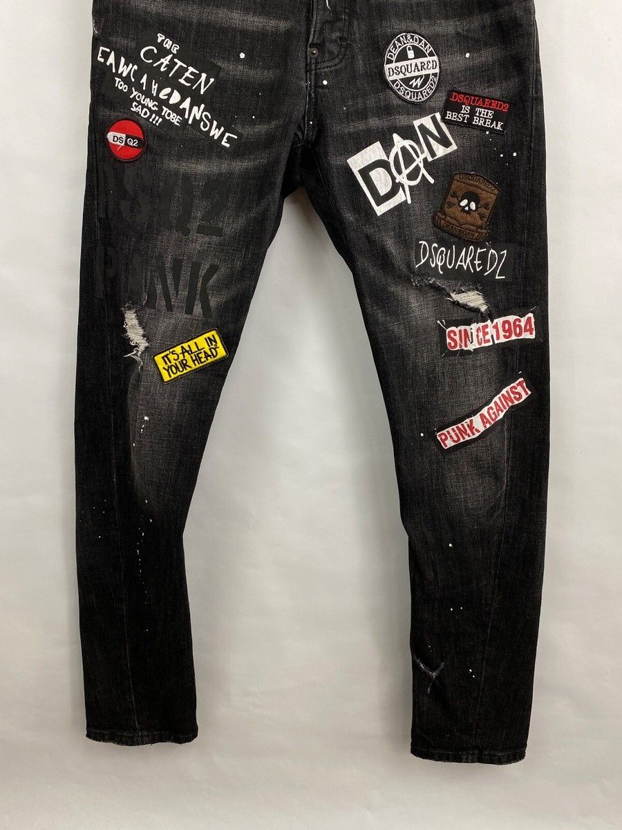 「超レア」DSQUARED2 Military Jean Dsquared2 Military Jean zip detailed jeans | S74LA0998S30330470