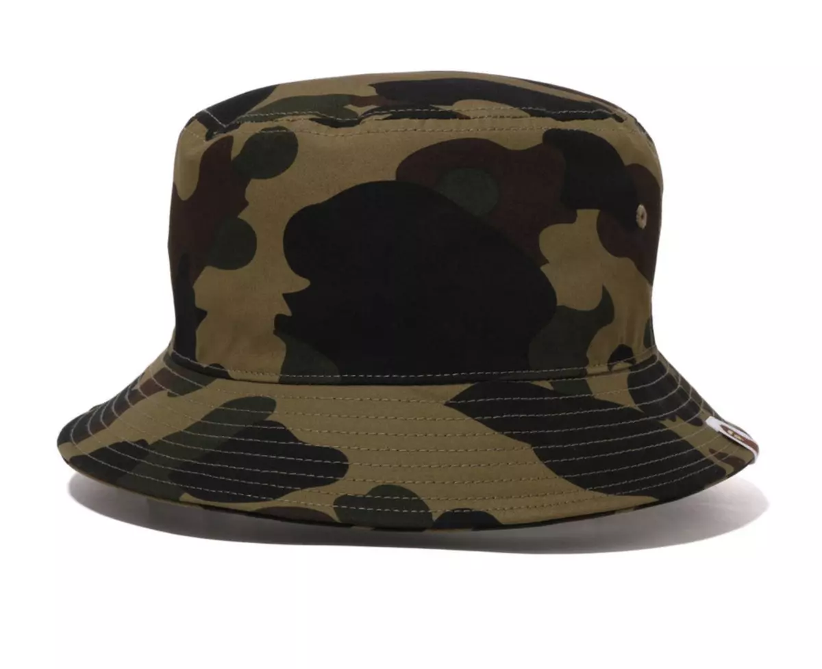 2023 A Bathing Ape BAPE Men 1ST CAMO BUCKET HAT Green BAPE Size M