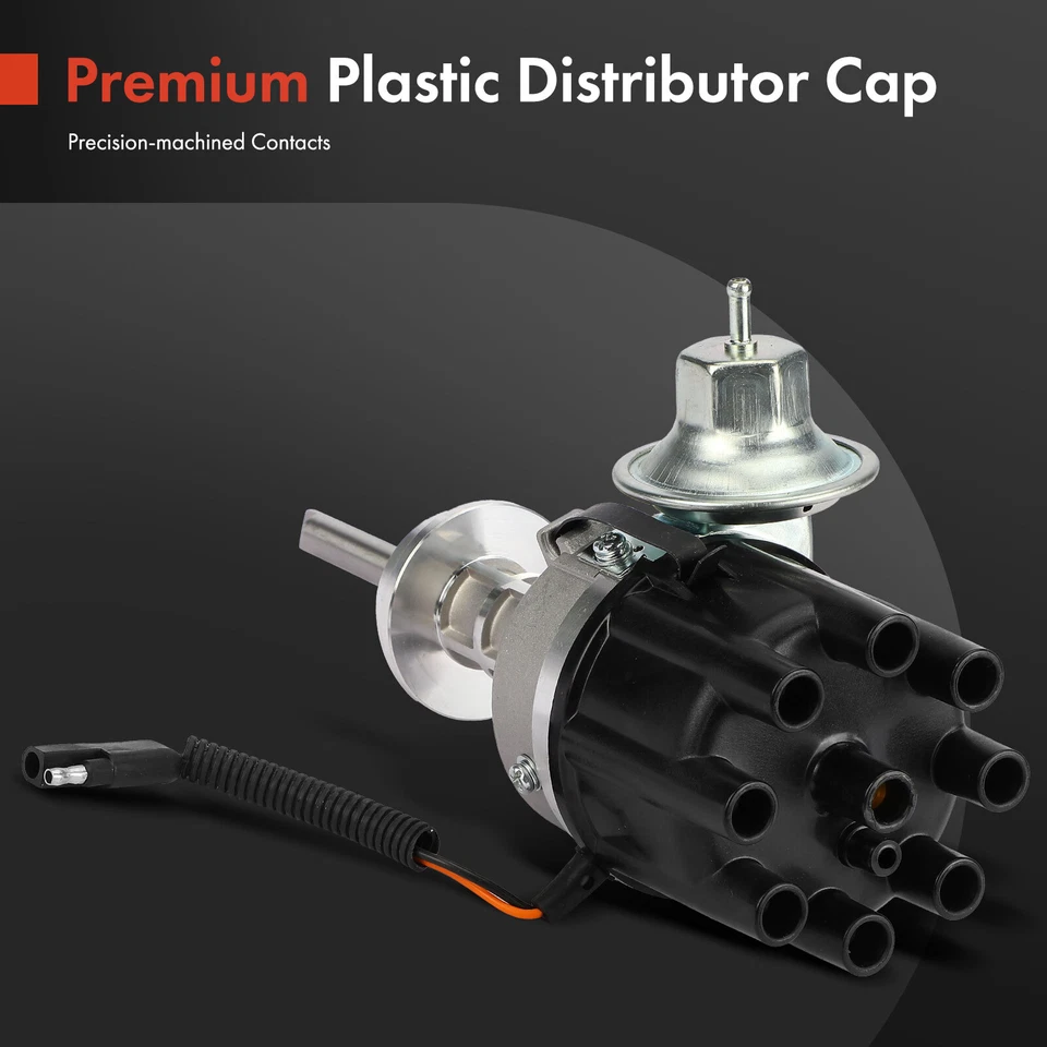 Distribuidor de ignição com tampa e rotor para Chrysler Town & Country Plymouth PB300 - Imagem 4 de 4