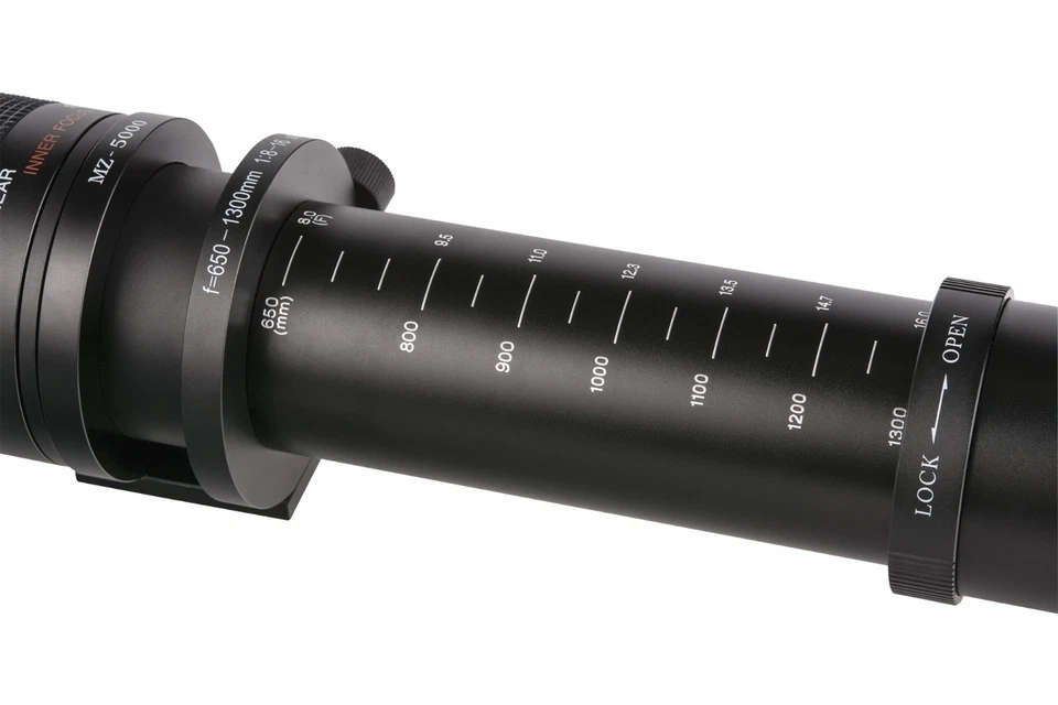 Dörr Telezoom Teleobjektiv 650-1300mm f. Nikon D5600 D5500 D5300 D5200 D5000 NEU - Bild 2 von 4