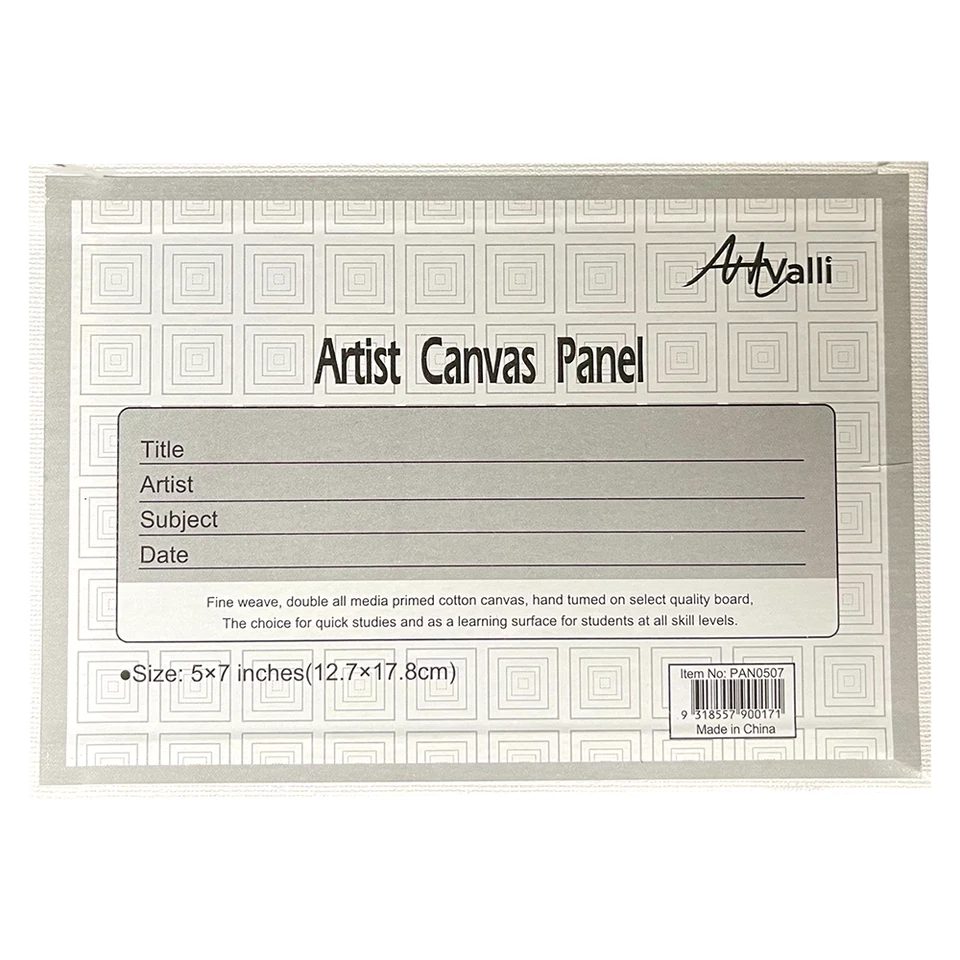 45 Blank 5" x 7" Panels Artist Canvas Panel Board Art Drawing Wholesale Art Bulk