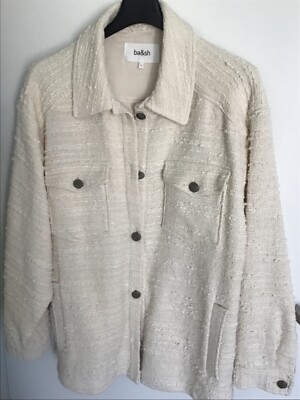 BASH overshirt, neu und ungetragen, Gr. S, beige