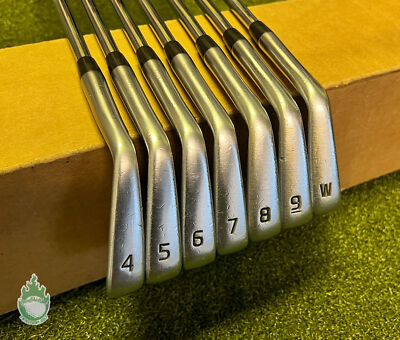 RH Ping Blue Dot Blueprint Forged Irons 4-PW TI X100 X-Stiff Steel