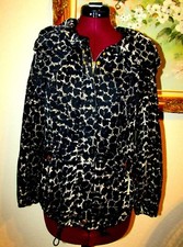 Nwt Chaus Sz Ps Zip/snap Frt Back Elastic Jacket W Toggle Collar & Hem /msrp $89