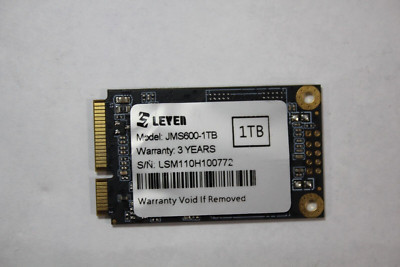 LEVEN JMS600 mSATA SSD 1TB 3D NAND SATA III 6 Gb/s, mSATA (30x50.9mm)