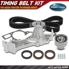 6x Timing Belt Kit w/ Water Pump for Nissan Frontier Pathfinder INFINITI V6 3.3L