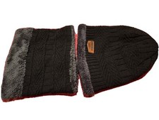 2 pcs set winter fashion hat And Neck Warmer Combo Winter Hat Ready For Winter