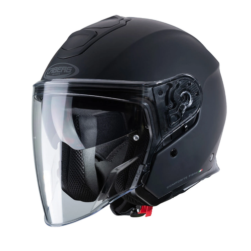 CASCO JET CABERG FLYON - MATT BLACK - | eBay