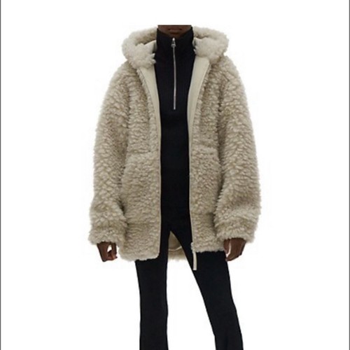 Helmut Lang Chunky Fleece Hooded Parka - 第 1/12 張圖片