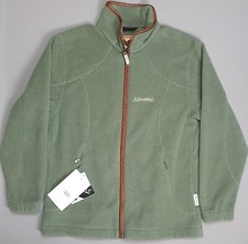 Schoffel Burley 1/4 Zip Green Fleece Thermal Jacket Jumper Top Size Uk 18 Womens