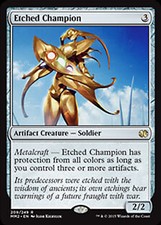 Etched Champion Modern Masters 2015 PLD Artifact Rare MAGIC MTG CARD ABUGames