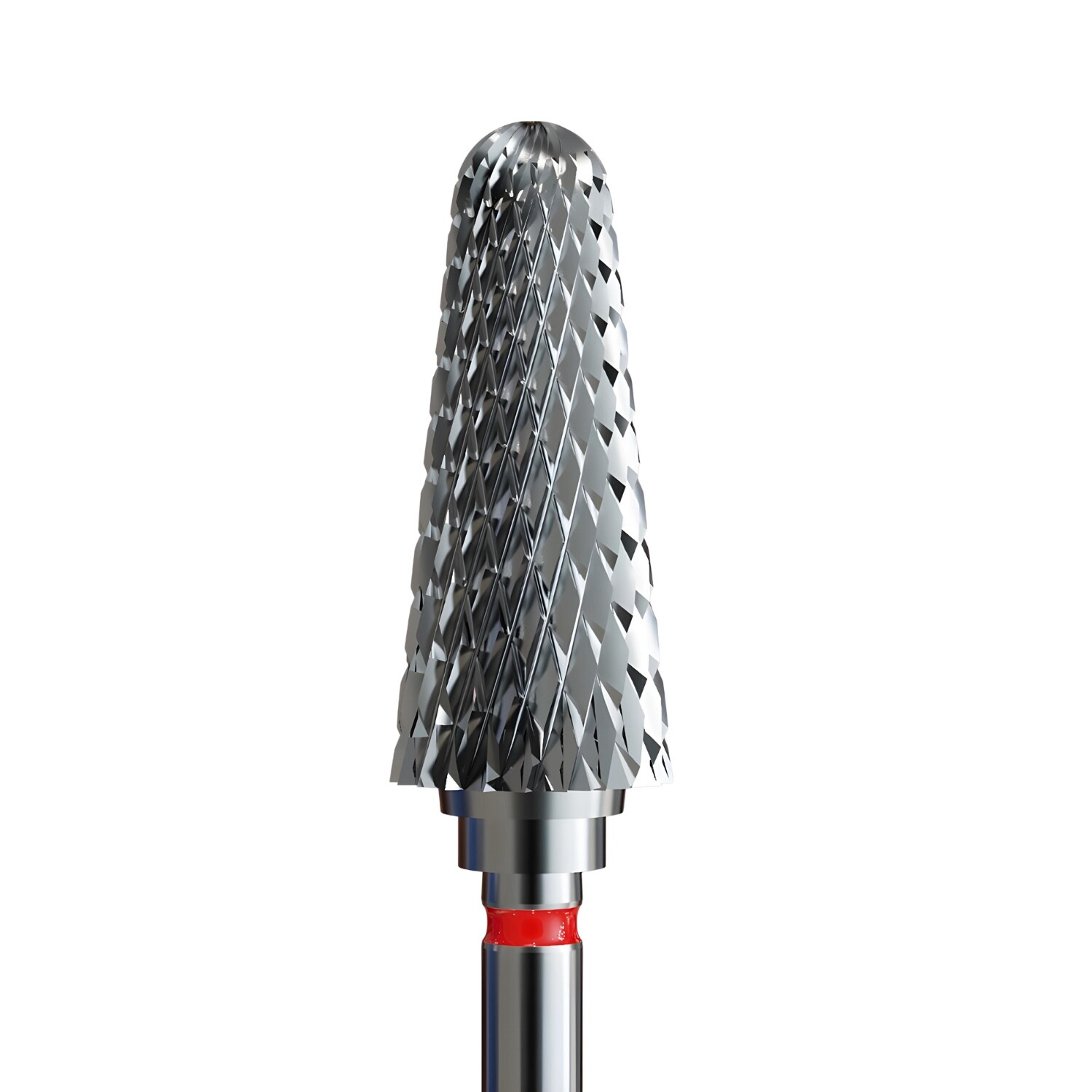 IQ Nails Nail Drill Bit Cone Shape Fine Crosscut 6mm For Manicure And Pedicure