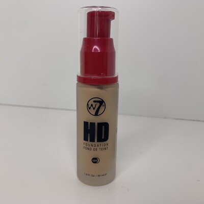 W7 HD 12 Hour Foundation - Fresh Beige 1.0 fl oz / 30ml Foundation Fond De Teint