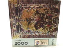 Vintage Springbok Glorious Glass Jigsaw Puzzle 2000 Pieces 