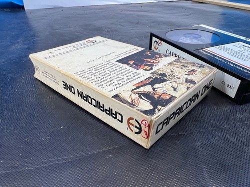 Capricorn One 1980 Magnetic Video Betamax NOT VHS 1st Release Beta - Imagen 6 de 8
