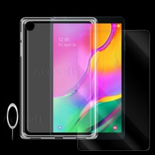 Tempered Glass Screen Saver TPU Case for Samsung Galaxy TAB A 10.1 2019 SM-T510N