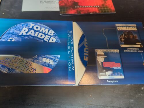 Eidos Platinum Collection Tomb Raider 1 Big Box PC Game Vintage - Picture 2 of 3