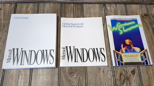 1992 Microsoft Windows OS Version 3.1 with 3.5" HD Disks Complete In Box - Afbeelding 6 van 12
